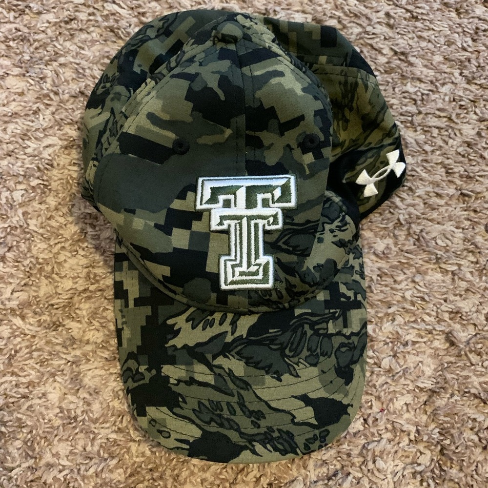 Texas Tech University Camo Sideline Adjustable Hat